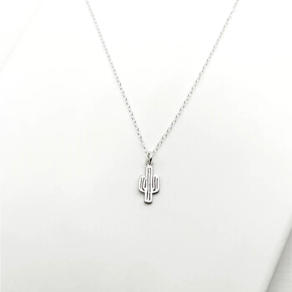 Minimalist Cactus Necklace